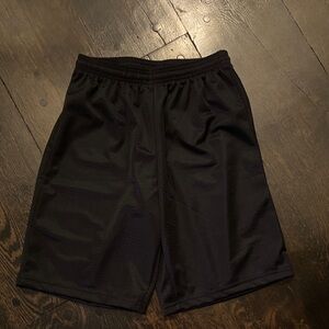 Classic Black Athletic Shorts for Men